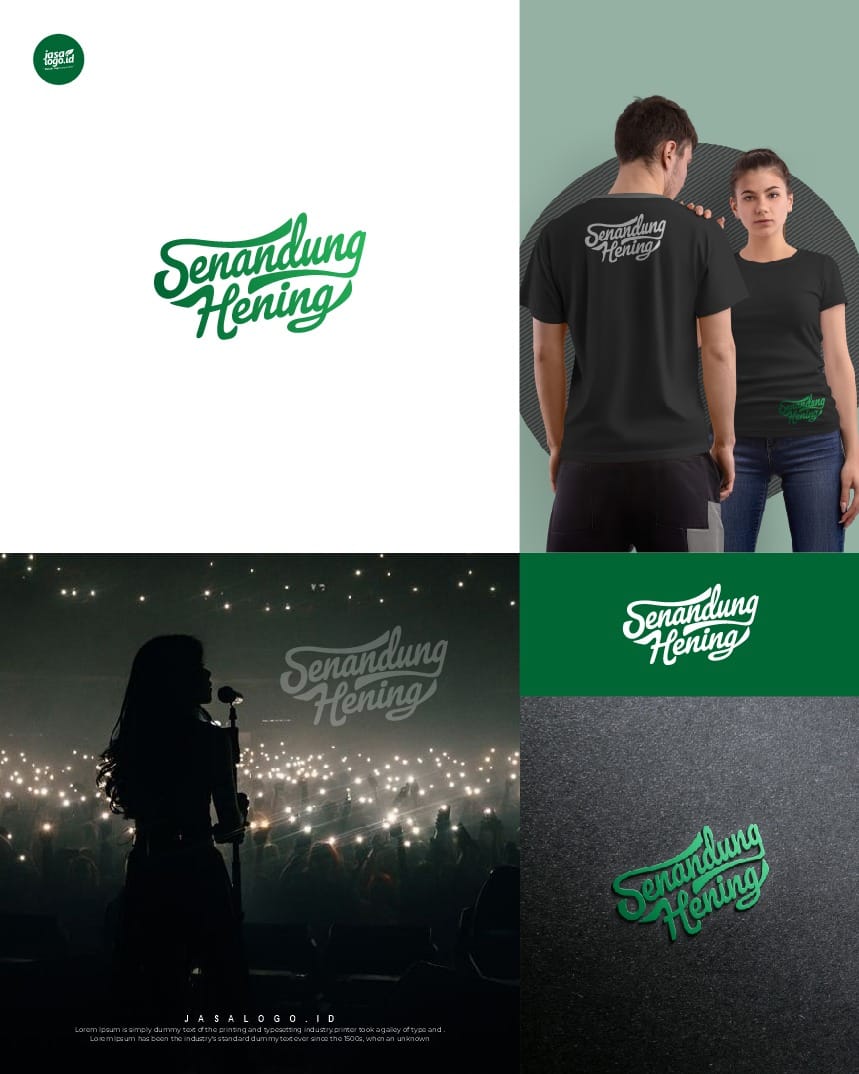 Persepsi Visual 5 Gaya Huruf Berbeda dalam Logo Wordmark