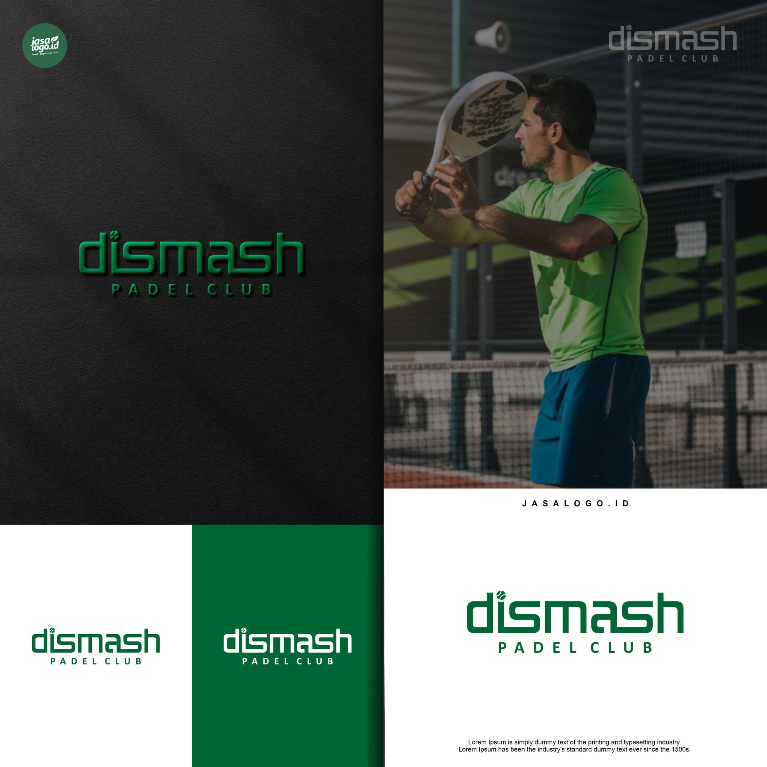 Logo Dismash Padel Club