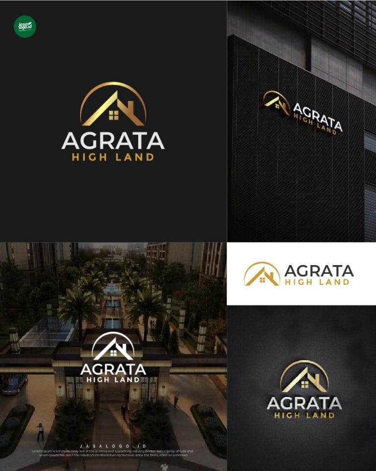 Perbedaan Bentuk dan Style Ikon Rumah dalam Logo Berbeda