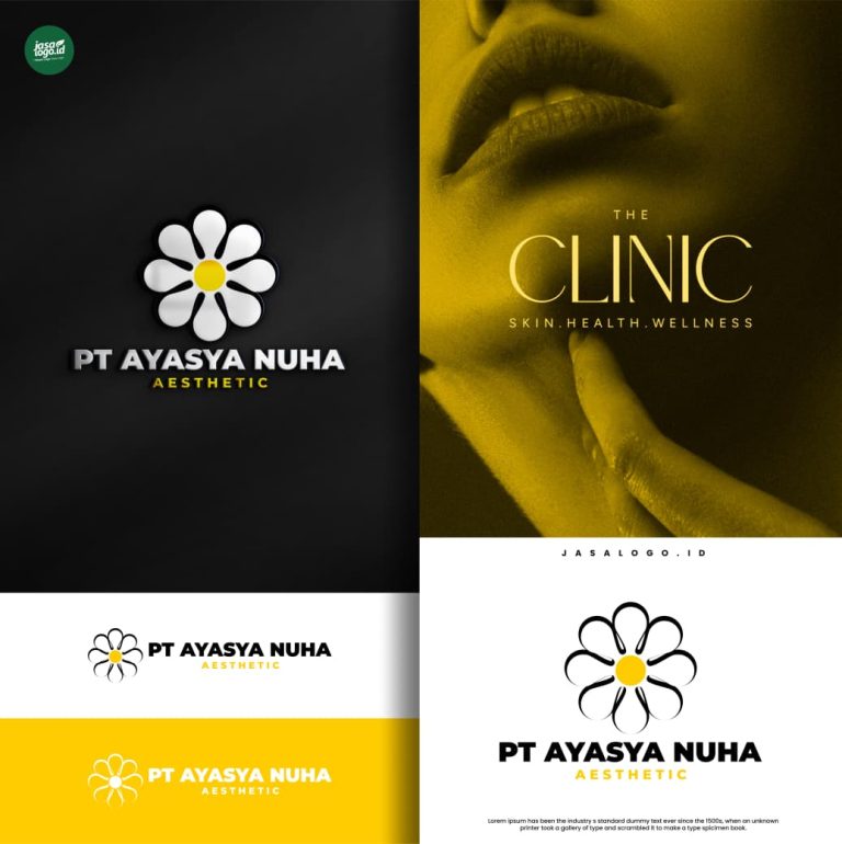 Desain Logo Klinik Kecantikan PT Ayasha Nuha Aesthetic