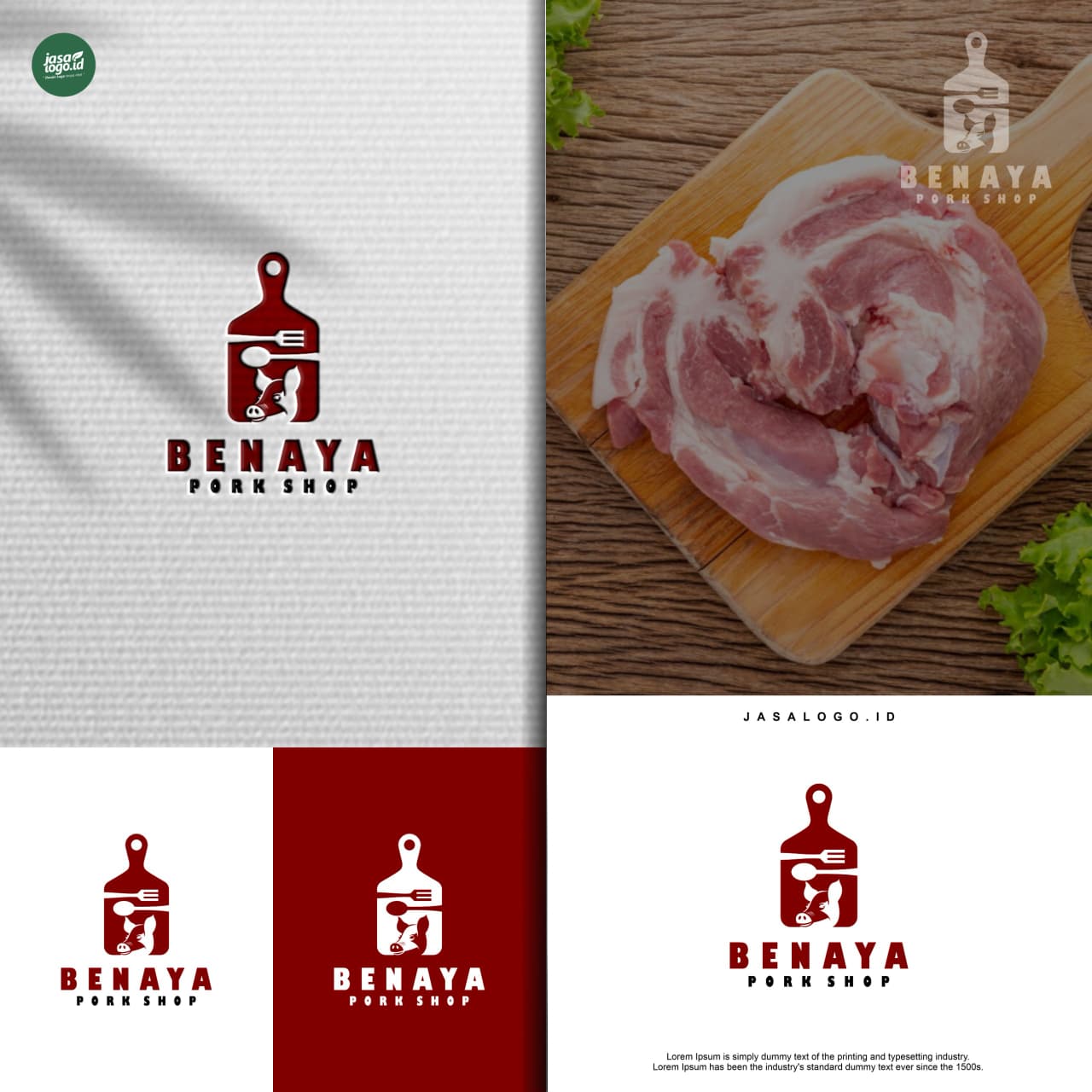 Logo Benaya Pork Shop