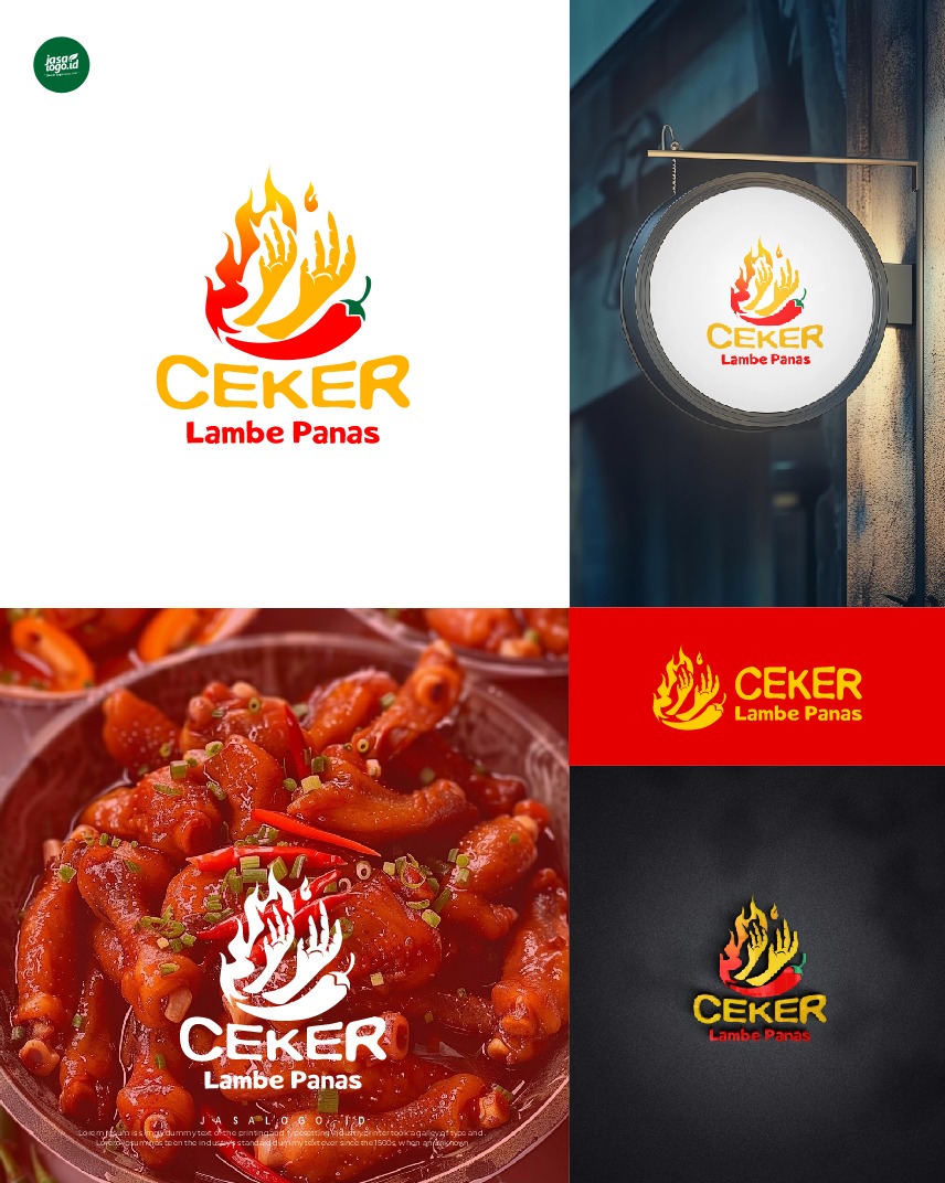 Logo Ceker Lambe Pedas